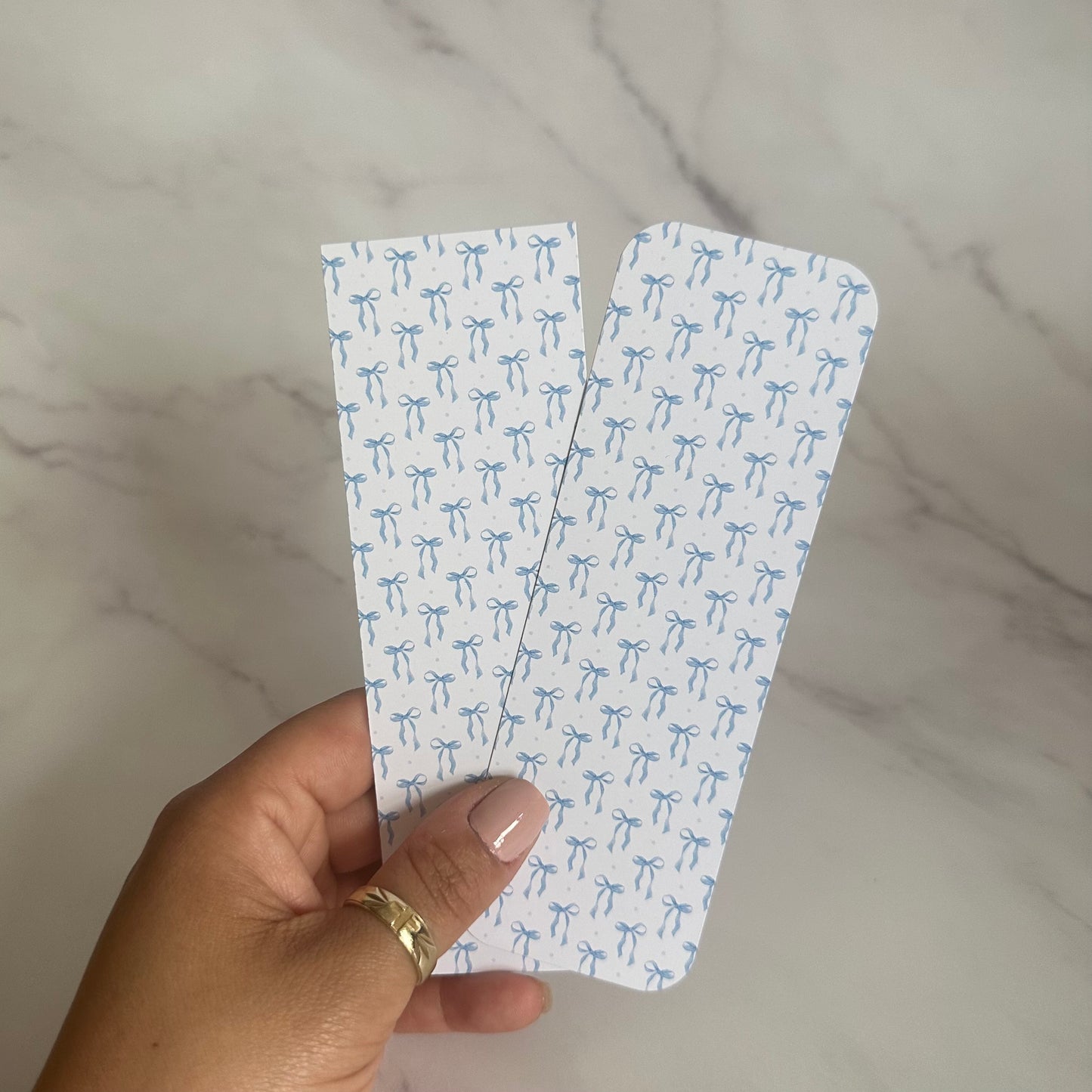BLUE COQUETTE bookmark