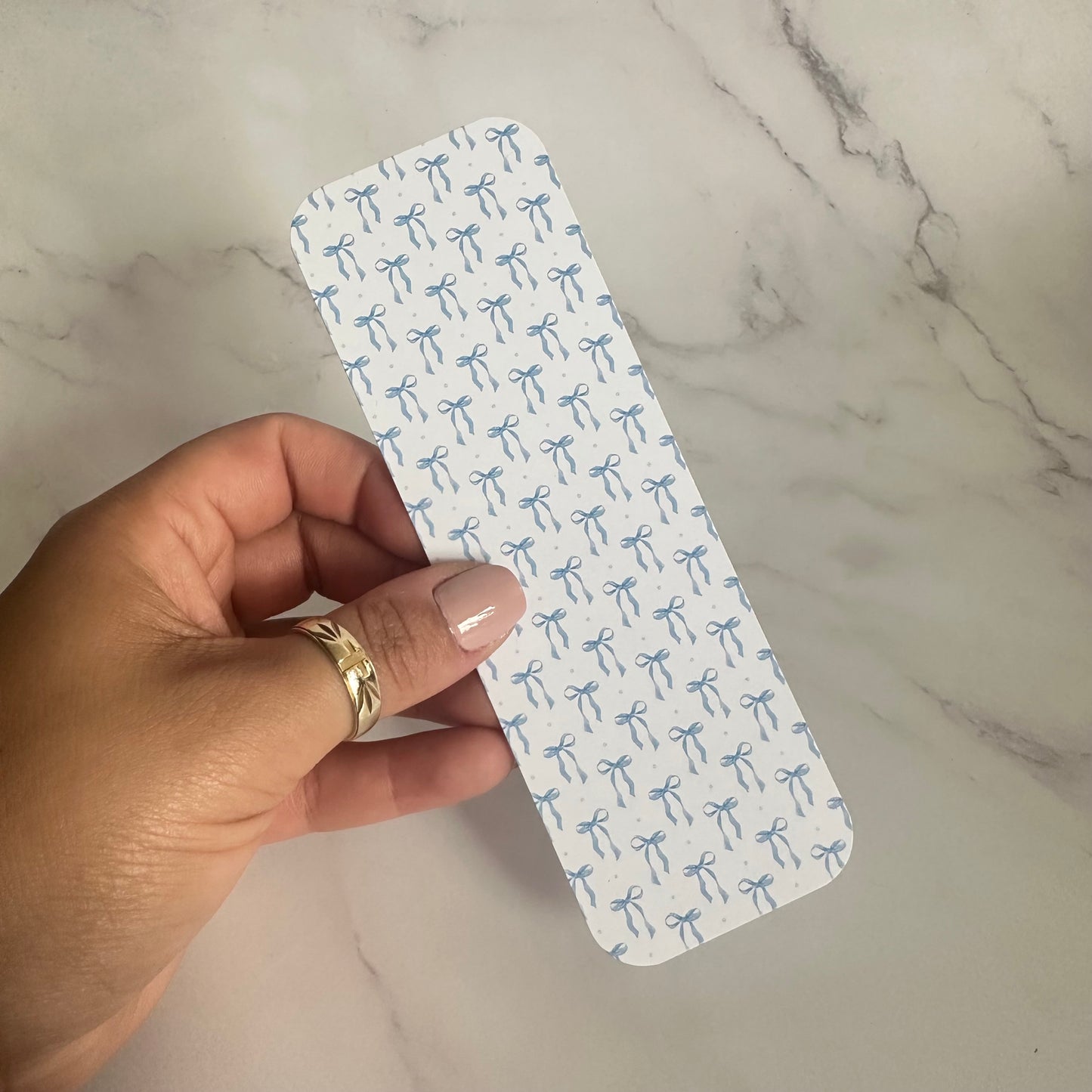 BLUE COQUETTE bookmark