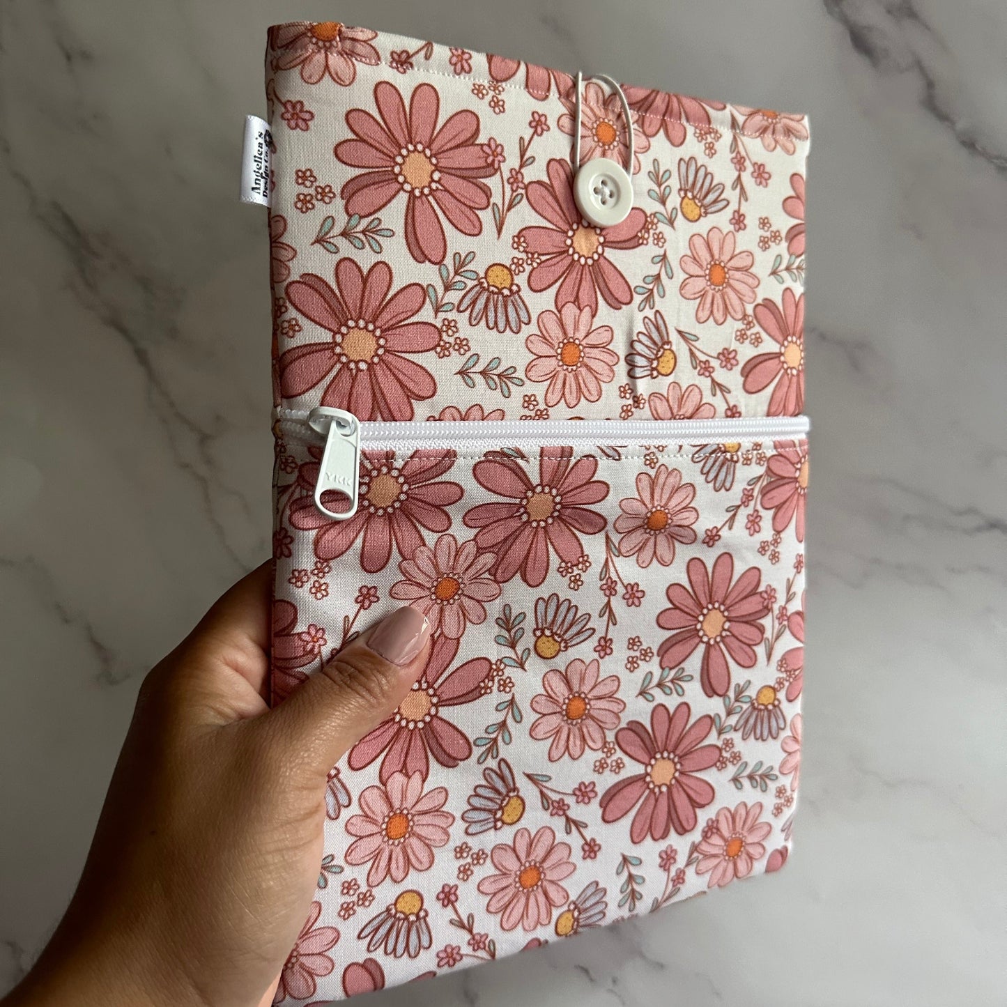 AUTUMN DAISIES book sleeve