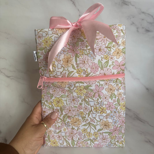 KISSED BY SPRING book sleeve