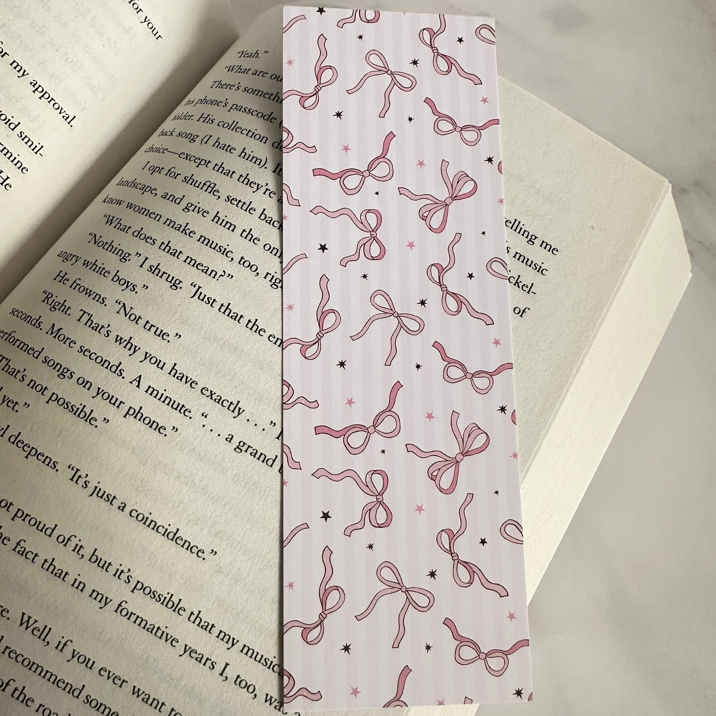 PRETTY IN PINK bookmark