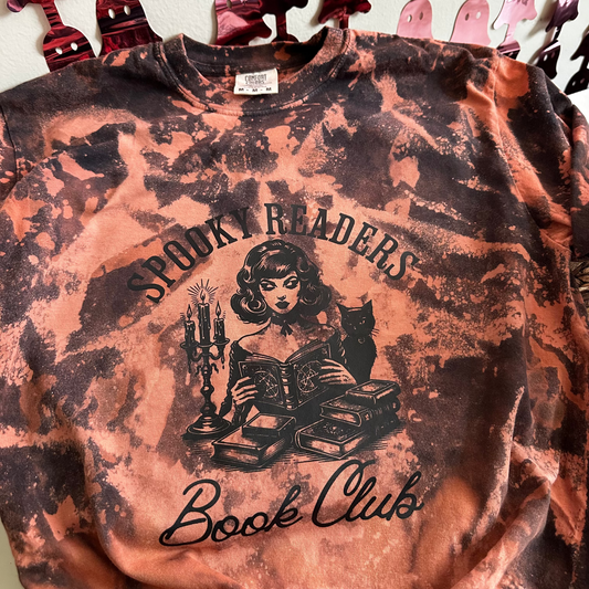SPOOKY READERS BOOK CLUB tee